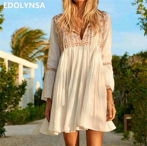 Beach or Summer Boho Style Dress - Picture 1 of 5